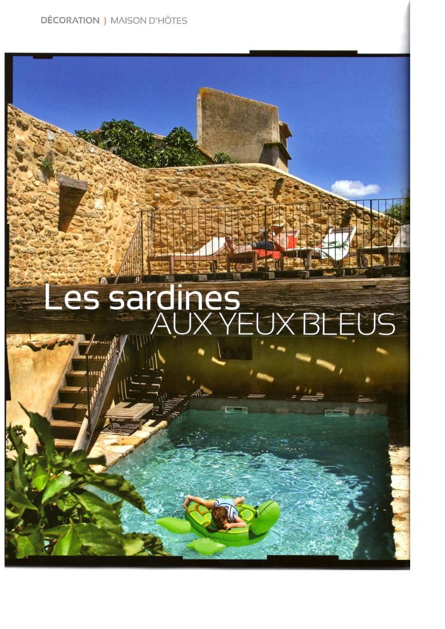 Les Sardines Aux Yeux Bleus Chambres D'Hotes Aigaliers Εξωτερικό φωτογραφία